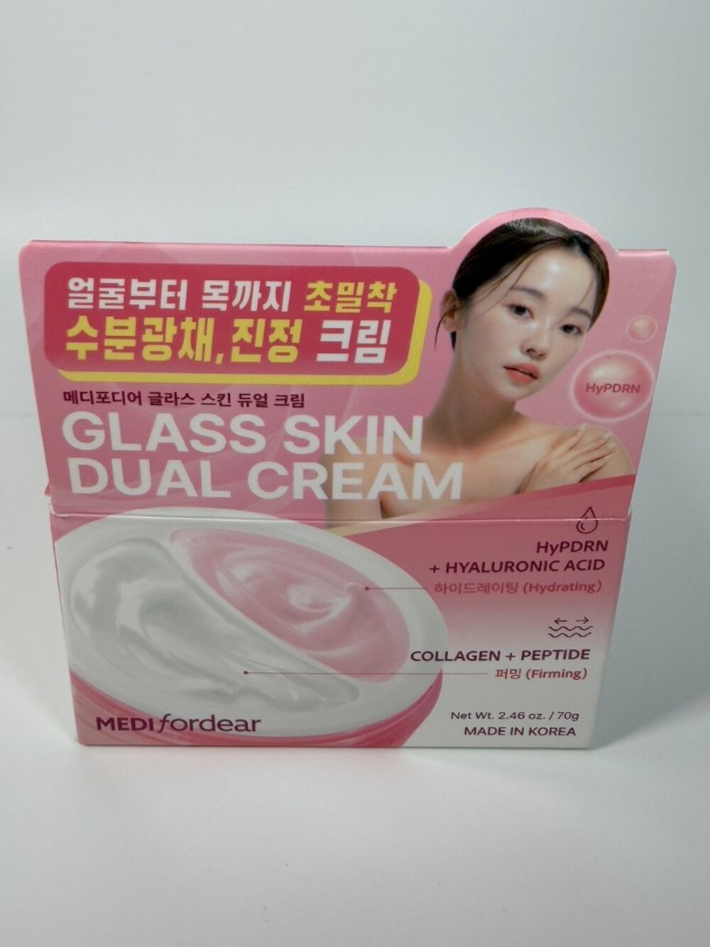Medifordear Glass Skin Dual Hydrating Cream + Firming Cream Korean Skincare